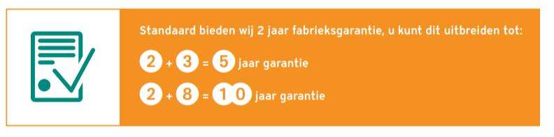 garantie op warmtepompen mogelijk tot wel 10 jaar Onderhoud op warmtepompen