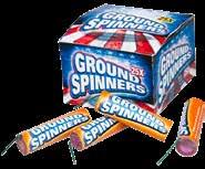 Ground Spinners 50 snoeiharde enkelschots knalmortiertjes!