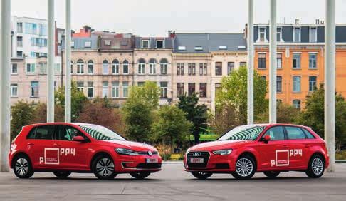 Poppy is een free floating carsharing dienst in Antwerpen met ongeveer 350 milieuvriendelijke Volkswagen e-golfs en Audi A3 g-trons.