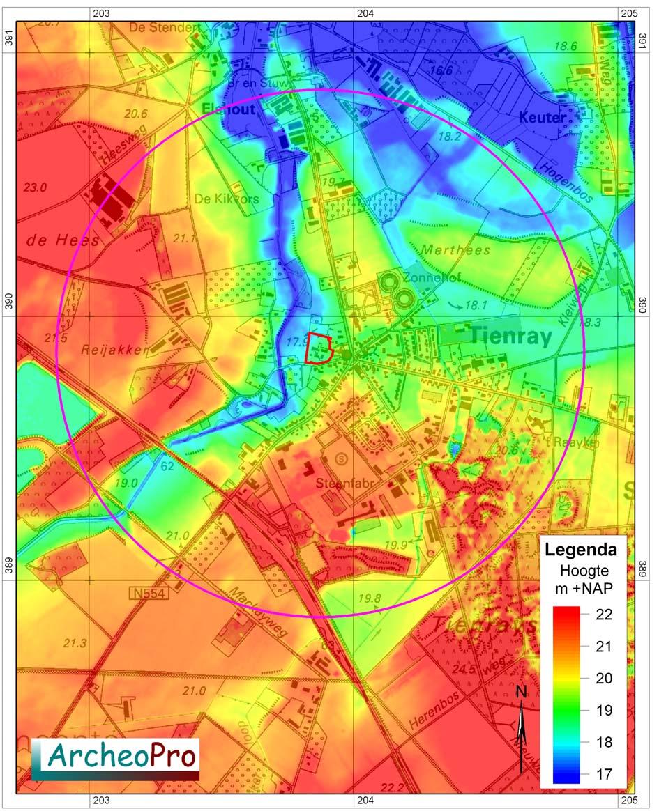 Archeologische onderzoek vdburghlaan, Tienray, Gemeente Meerlo-Wansum.