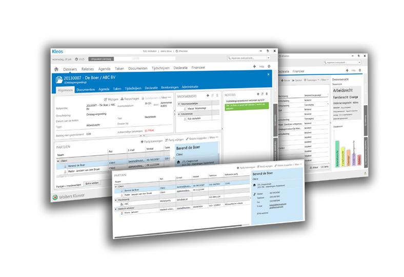 Real time inzicht U kunt op elk moment inzicht krijgen in de prestaties van uw medewerkers en uw kantoor. Met real time rapportages over facturen, betalingen, de voortgang van zaken en taken.