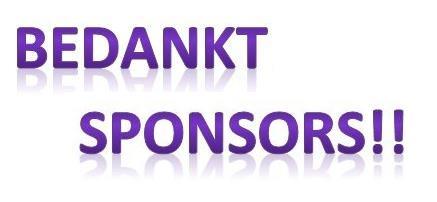 5. Sponsoring Hoofdsponsors, sponsors en vrienden: Woonforte, Ipse de Bruggen, SAB Catering, Blanksma Groep, Praxis Alphen, Rotary Club, Lions Club, Kwekerij Louis Kroft, Kroes & Partners en