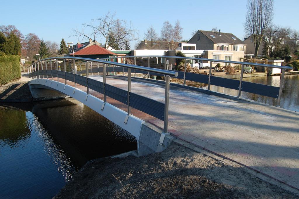 FRP bridges in The Netherlands Purmerend I dimensions : 16 x