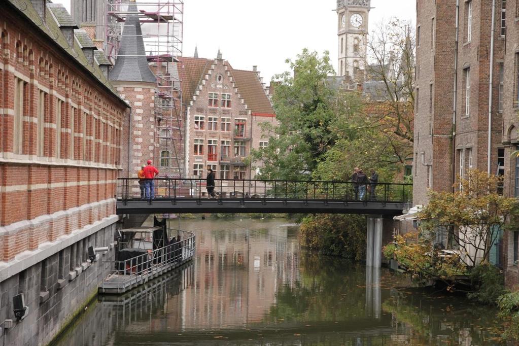 FRP bridges in Belgium Gent, Belgium dimensions : 17 x 2,5