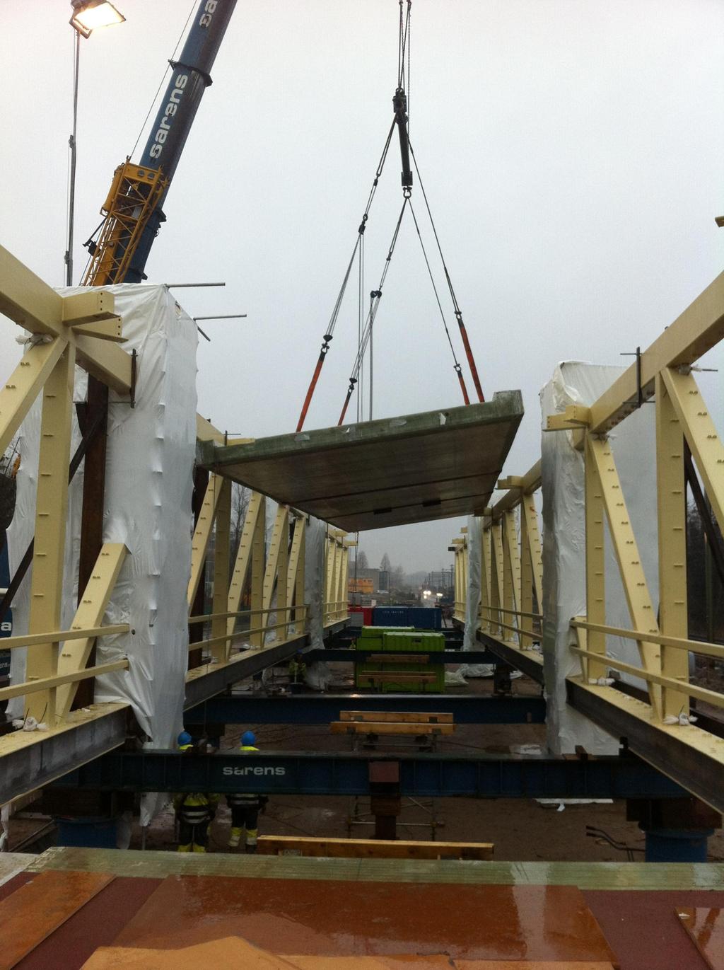 FRP bridges in The Netherlands Traffic bridge Utrecht, across highway A27