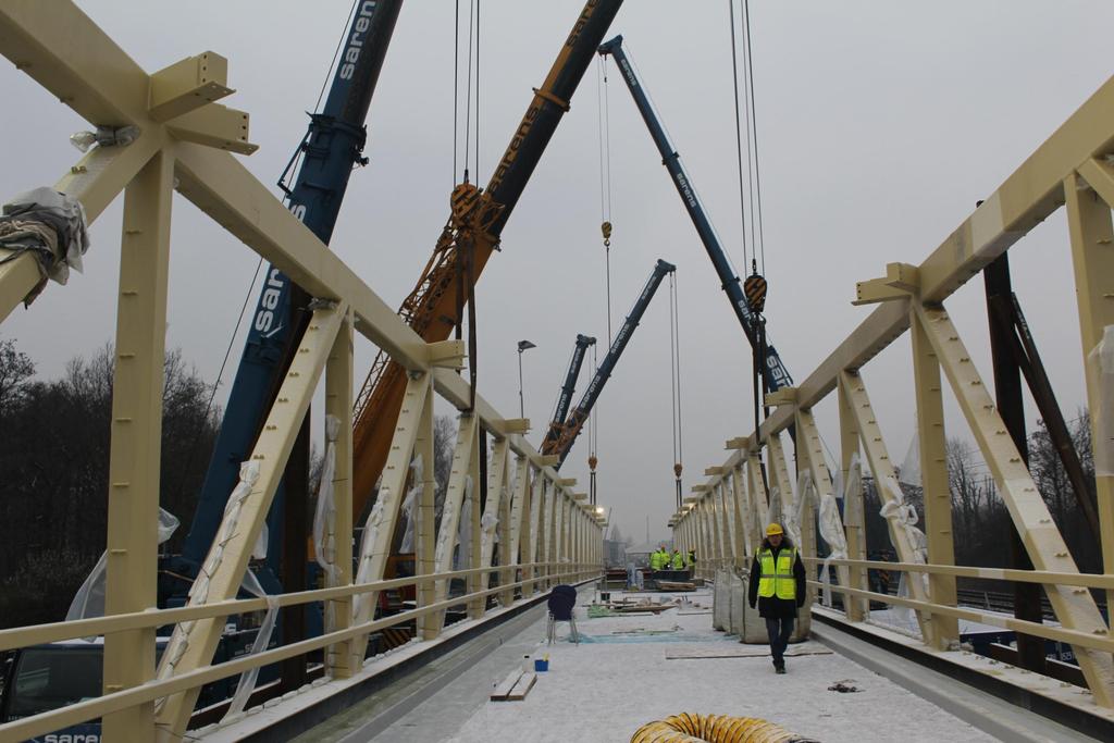 FRP bridges in The Netherlands Traffic bridge Utrecht, across highway A27