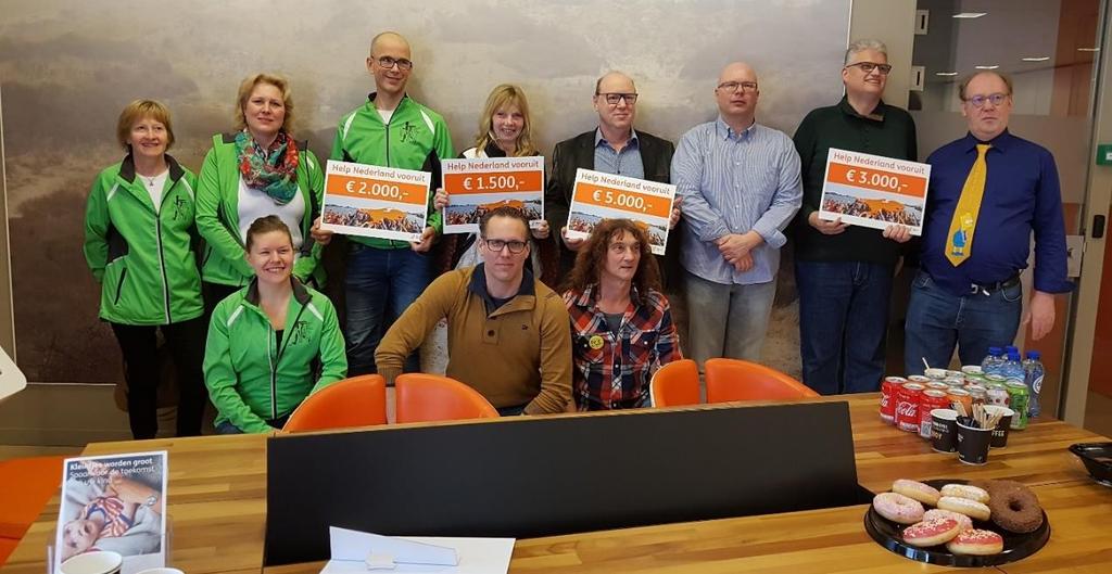 Stichting Beachsporten in Hoogvliet behaald 1 e plaats Op zaterdag 10-03-2018 werd de einduitslag bekend gemaakt van de ING actie Help Nederland vooruit.