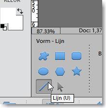 10) Laag 1 en de vier kopielagen samenvoegen tot één nieuwe laag = Cirkels (lagen donker grijs zetten en een methode voor samenvoegen kiezen, (vb Ctrl + E).