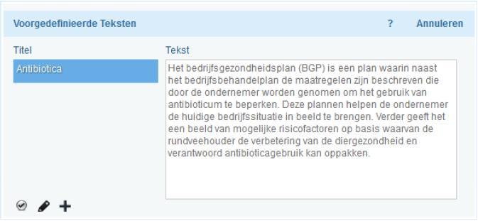 Let op! De tabbladen BGP en BBP zijn pas zichtbaar op het moment dat deze modules bij u zijn geactiveerd. Wilt u hier meer informatie over kunt u contact opnemen met Corilus. 8.