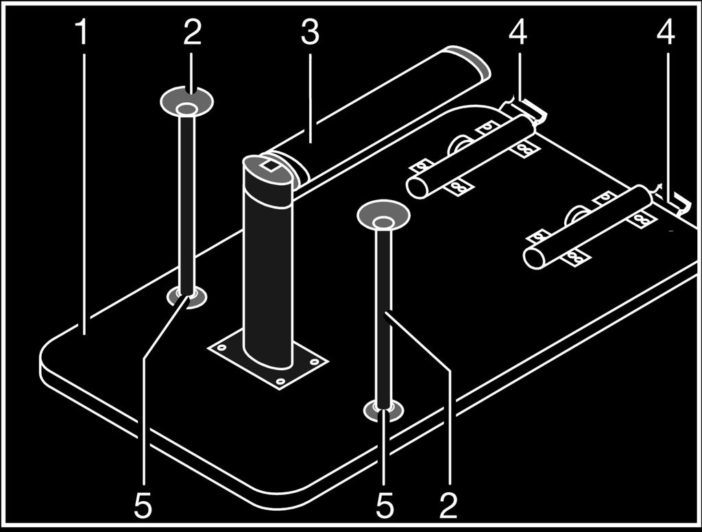 71 Hangtafel vergroten Het tafelblad van de hangtafel kan door het inleggen van een tafelbladverlenging worden vergroot. Vergroten: De kartelschroeven (Afb. 71,2) losdraaien.