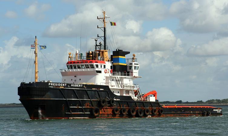 , Kiel. 2011 verkocht aan Boskalis Offshore Transport Services N.V., Antwerpen- België. 31-10-2017 van Vlissingen naar Rotterdam, 1-11-2017 gearriveerd in de Waalhaven, Rotterdam en opgelegd.