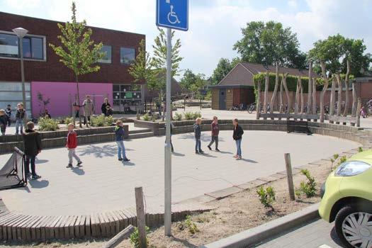 worden.achter de doelen hoge robinia palen plaatsen.