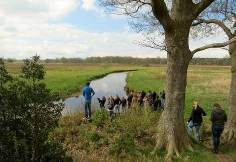 Leer over de drie kernwaarden in het veld De poorten, andere partners en Stichting Geopark de Hondsrug organiseren minimaal 50 educatieve safari s en excursies door het Hondsruggebied.