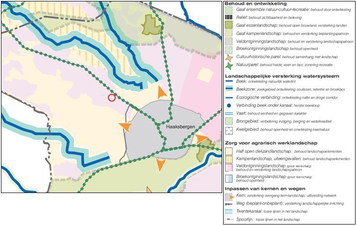 4.3.2 Landschapsontwikkelingsplan Haaksbergen & Hof van Twente 4.3.2.1 Algemeen De gemeenten Haaksbergen en Hof van Twente hebben een gezamenlijk landschapsontwikkelingsplan laten opstellen (vastgesteld mei 2005).