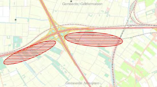 Windvisie Gelderland (Provincie Gelderland, 2014) In de Windvisie zijn locaties opgenomen waar windmolenparken in de provincie geplaatst kunnen worden, zie figuur 8-7.