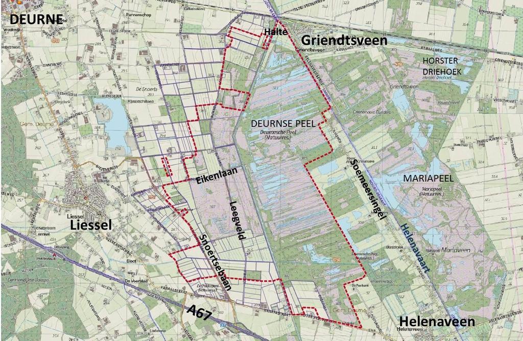 1. Hoofdpunten van het MER De provincie Noord-Brabant en het Waterschap Aa en Maas willen in samenwerking met andere partijen de Gebiedsontwikkeling Leegveld uitvoeren.