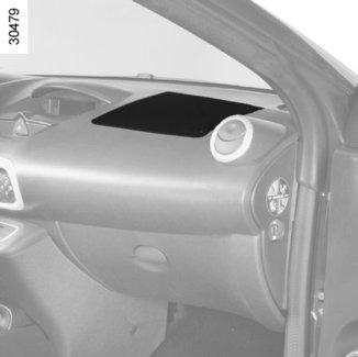 AANVULLENDE VEILIGHEIDSVOORZIENINGEN VOORIN (2/3) Airbag links en rechts Deze bevindt zich bij de linker en rechter voorstoel.