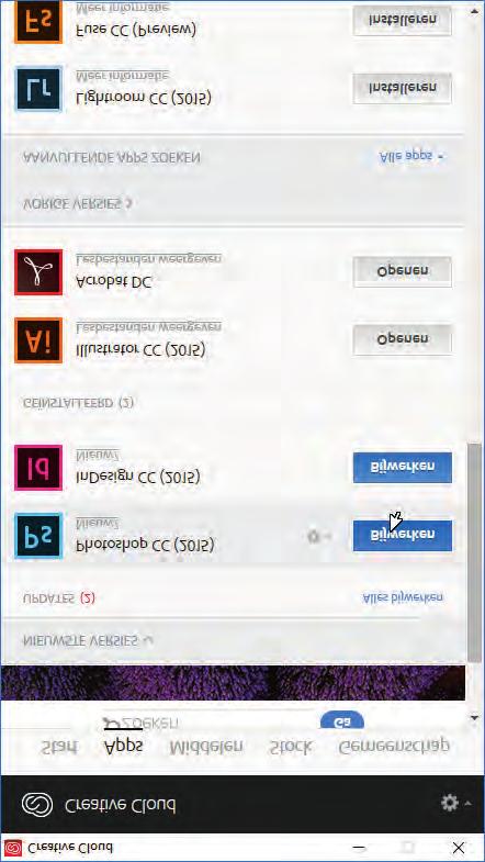 Software installeren U hebt voor het mogen ophalen van de software een Adobe ID (e-mailadres en wachtwoord) nodig. Adobe wil weten wie u bent. Mogelijk beschikt u al over een identiteit van Adobe.