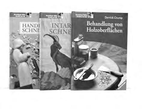 Vakliteratuur Duitstalig Handbuch schnitzen Helmut Schubert Boek voor zowel beginner als gevorderde houtbewerker. Bevat o.a. informatie over oppervlaktebehandeling en detaillering.