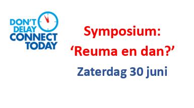 5 De Reumapatiëntenverenigingen van Midden-Nederland, het Reumanetwerk Utrecht en de Nationale Vereniging ReumaZorg Nederland (lid namens Nederland van EULAR) organiseren dit symposium Op zaterdag 30