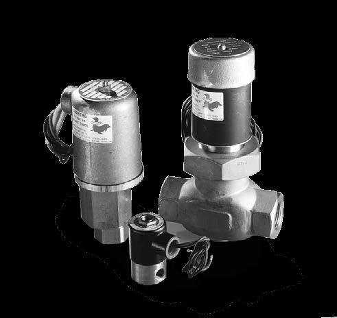 producten: De Atkomatic solenoid valves zijn een zeer specifieke groep, heavy duty, elektrische afsluiters voor