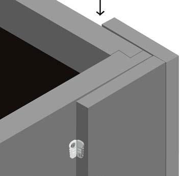 Dit product bestaat uit: een behuizing met een 9 volt batterij een vierdubbele draad hoekstukjes om de draden om de bak te spannen Het ledlampje op de behuizing knippert om de 5 seconden: groen als