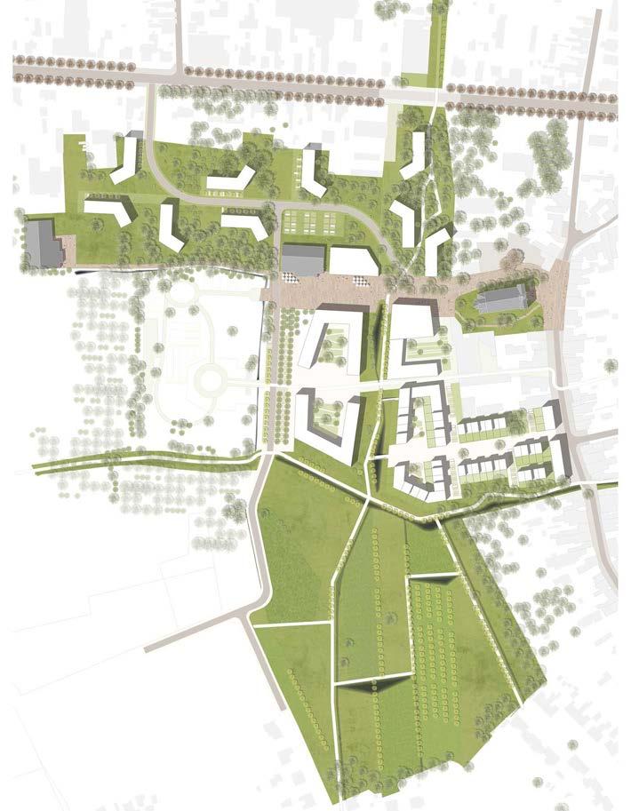 5.5 Masterplan Adegem Centrum De gemeenteraad heeft in de zitting van 27 november 2014 haar goedkeuring verleend aan de ruimtelijke toekomstvisie (planhorizon 2050) voor het centrum Adegem, zoals