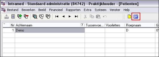 Patiënt uit het buitenland/zonder BSN toevoegen In dit geval kunt u het BSN in Intramed leeg laten.