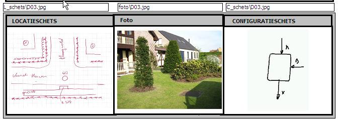 7. Maak per put 3 jpg-bestandjen aan (locatieschets, foto en configuratieschets van de put) en plaats die in 3 afzonderlijke mappen