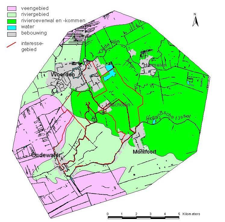 Rond het jaar 1000 begonnen de eerste ontginningen in het gebied en omdat het gebied bij hoge rivierstanden regelmatig overstroomde zijn in de 12 e eeuw de Oude Rijn, en later in de 13 e eeuw ook de