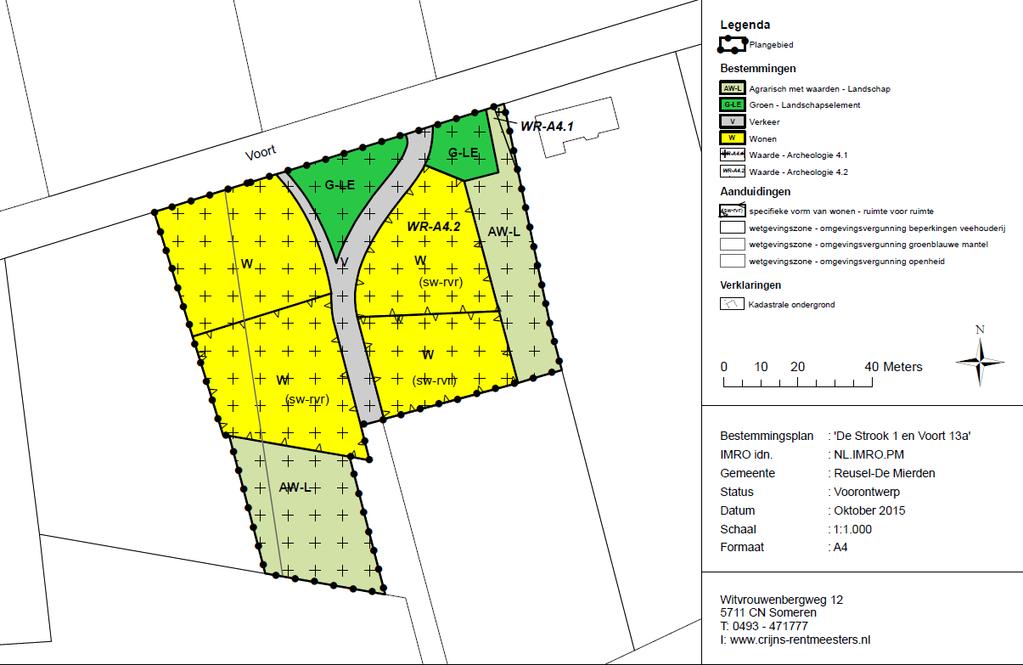 3 1. INLEIDING 1.1 Aanleiding De heer Lauwers heeft plannen voor herontwikkeling van de locatie Voort 13A te Reusel, gemeente Reusel- De Mierden.