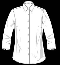 George Klassiek popelineshirt, kentkraag, 1 borstzak, knopenrij. Lange mouw met verschillende mouwlengtes en verstelbare manchetten met 2 knopen.