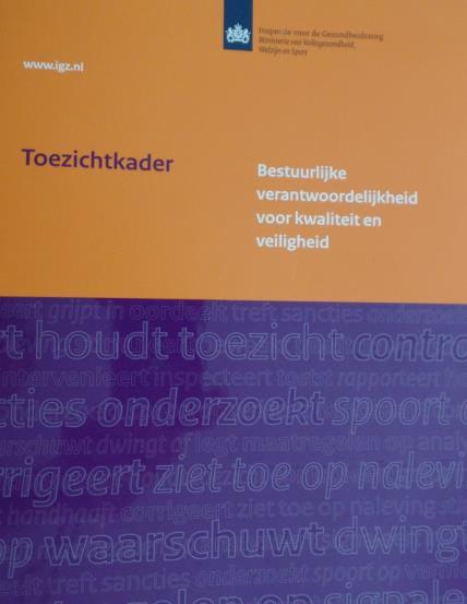 voorbij 2011: Toezichtkader