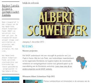 Het totaal aantal bezoekers, dat in 2012 ruim 15.500 bedroeg, liep in 2013 op tot meer dan 27.000. Ons doel is dit initiatief verder uit te bouwen tot een structurele vorm van projectcommunicatie.