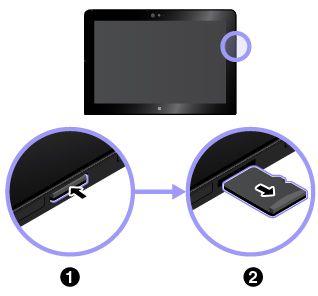 Een smartcard gebruiken Afhankelijk van het model kan uw tablet worden geleverd met een smartcardlezer.