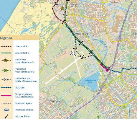 De lijn verbindt belangrijke openbaar vervoerknooppunten, woongebieden, werkgelegenheid, recreatie en het historische centrum van Leiden met elkaar, over de as van de rivier de Oude Rijn.