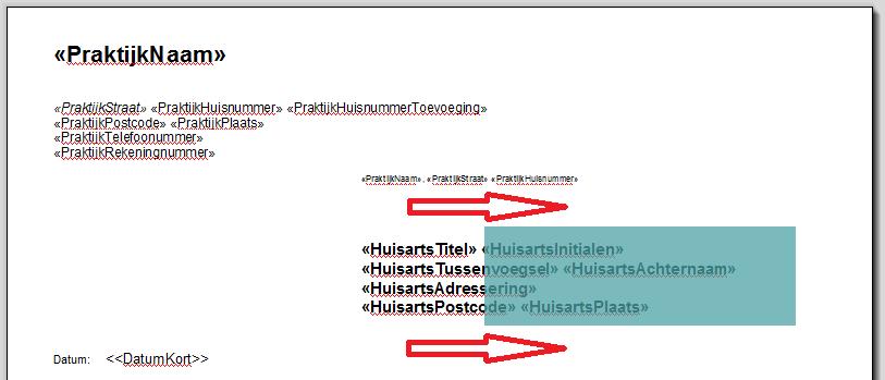 1 Gebruik van tabellen Het gebruik van tabellen in een briefsjabloon is niet verplicht, maar kan wel uitkomst bieden bij enkele situaties die bij het opstellen ervan.