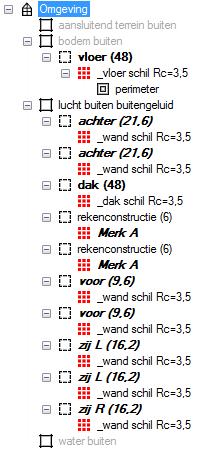 HANDBOEK EPG 10 Begrenzing van kozijnen & schillen Voor het bepalen van het verliesoppervlak in de EPG-berekening is het van belang om te weten waaraan een bouwdeel, zoals een kozijn of een schil,