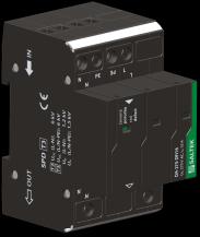35mm DIN 1 fase Type: DA-275-DJ25-S Artikelnummer: 557715 Voorzien van meldcontact 3 fasen