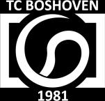 Publicaties: - Het adres van onze website is: http://www.tcboshoven.nl. - www.facebook.