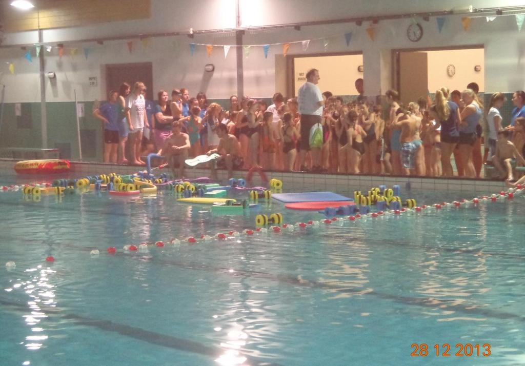Verslag Oliebollentoernooi Het oliebollentoernooi van WZ & PC Triton vond op zaterdag 28 december 2013 in het zwembad van Weesp.