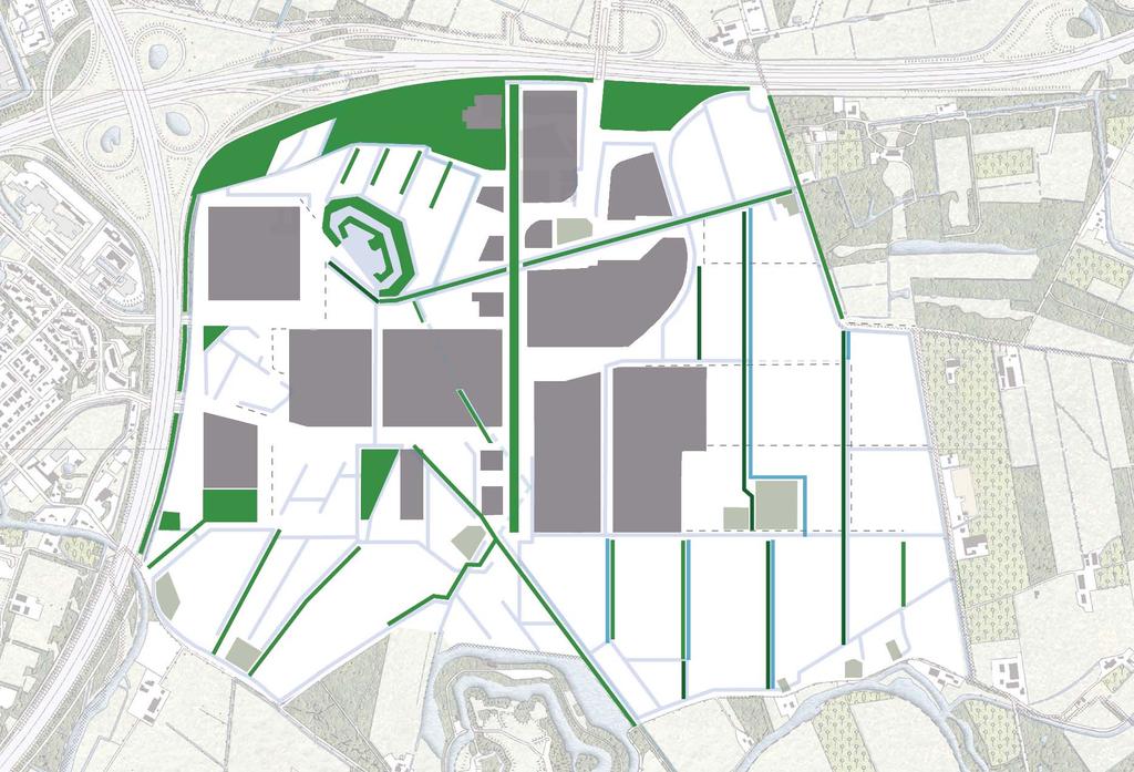 3. Ruimtelijk karakter Noord WKZ Hoofddijk landgoed Oostbroek Noordwest Werk a/d Hoofddijk Utrecht