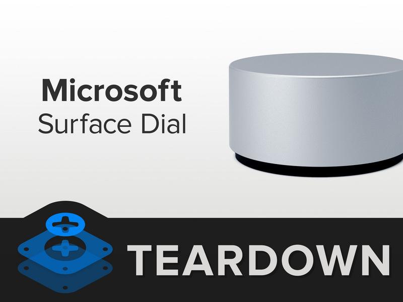 Stap 1 Microsoft Surface Dial Teardown Sommige functies van