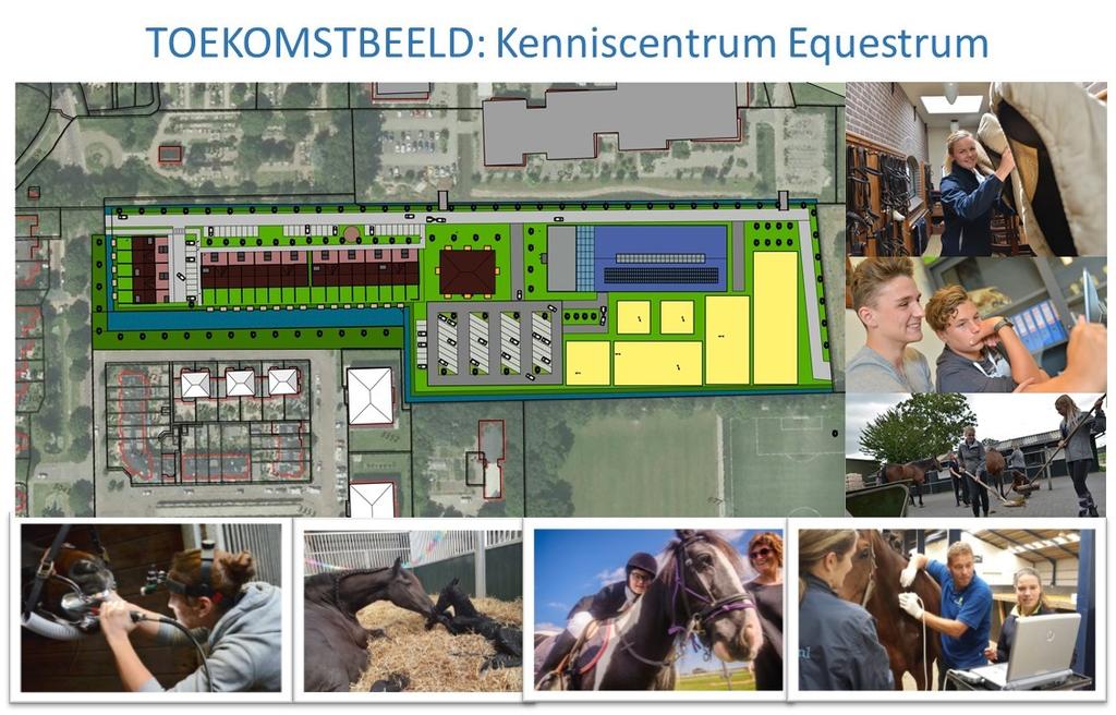 Figuur 6: Toekomstbeeld Equestrum zoals gepresenteerd aan gemeenteraad Midden-Delfland, voorjaar 2018 C.