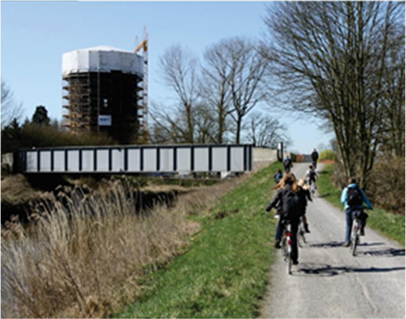 Het functioneel en recreatief fietstraject tussen Diest en Werchter wordt verder uitgebouwd.