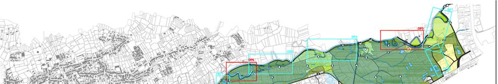 B. Ruimte voor water Nagenoeg alle oude meanders die binnen deze deelruimte voorkomen, worden terug aangesloten op de Demer.