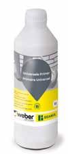 Weber Beamix Cement / Wit Cement Weber Beamix Universele primer Toepassing Cement voor het maken van allerhande soorten grijze mortels. Wit Cement voor een gebroken witte mortel, bijv.