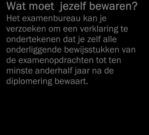 Informatie aan de student over de diplomering Voordat er tot diplomering kan worden overgegaan, moet er voldaan zijn aan de wettelijke eisen. Dit noem je de diploma-eisen.