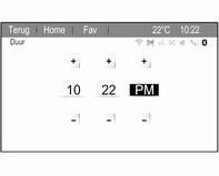 Pas de instellingen naar wens aan. Datum instellen Selecteer Datum instellen om de datuminstellingen aan te passen. Pas de instellingen naar wens aan.