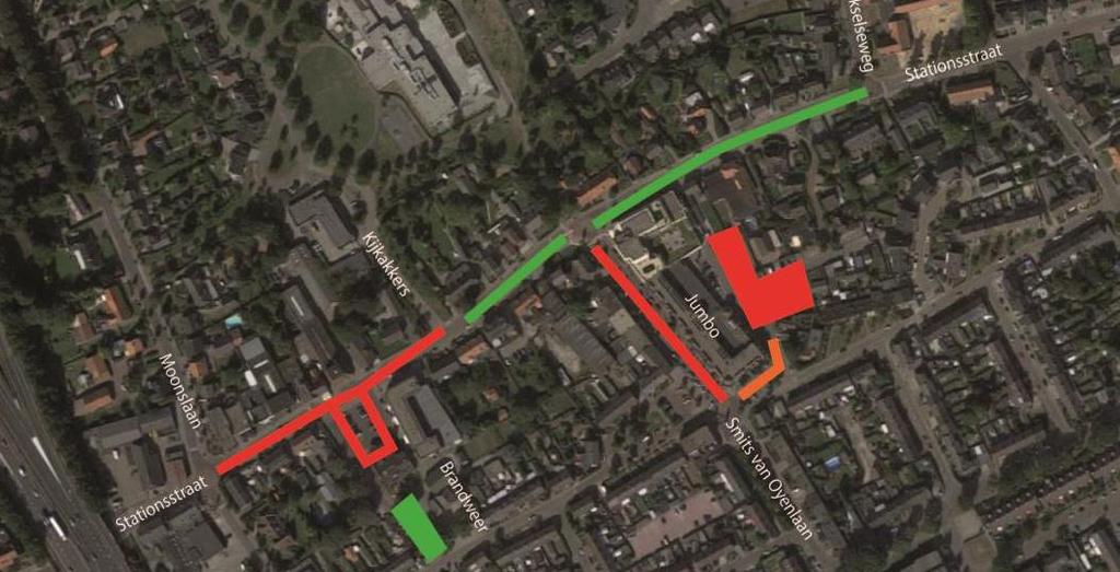 Ontwerp (parkeren) Meer parkeren op het plein Betere maatvoering Rondrijden mogelijk Minder parkeervakken bij woningen Locatie/aanbod gekoppeld aan functie